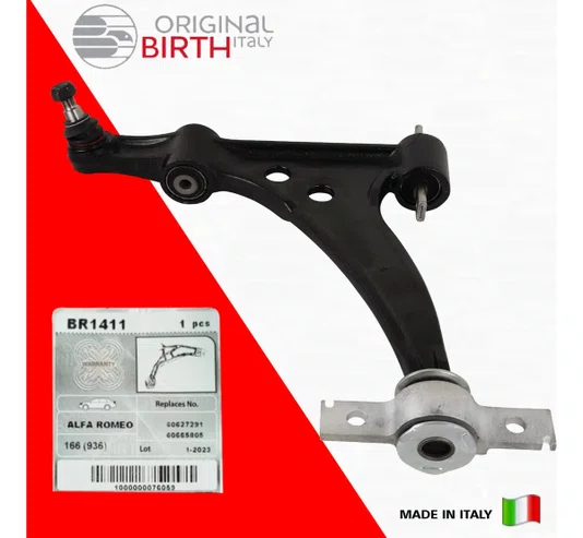 Bandeja Inferior Dianteira Direita Alfa Romeo 166