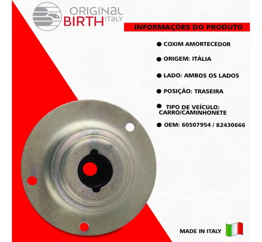 Batente Amortecedor Traseiro Alfa Romeo 164