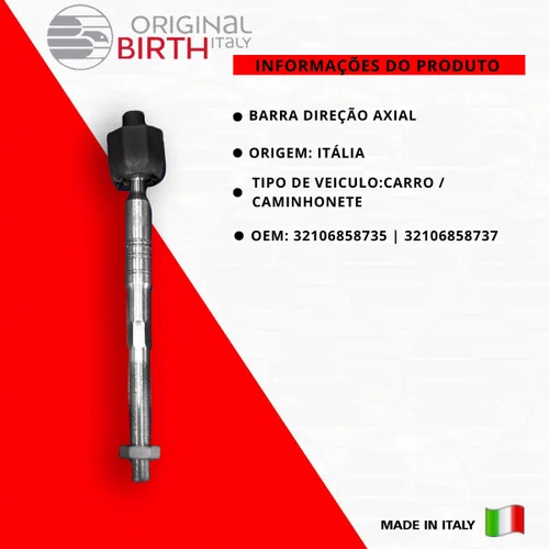 Braço Axial Caixa Direção BMW