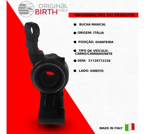 Bucha Bandeja Direita Mini Cooper