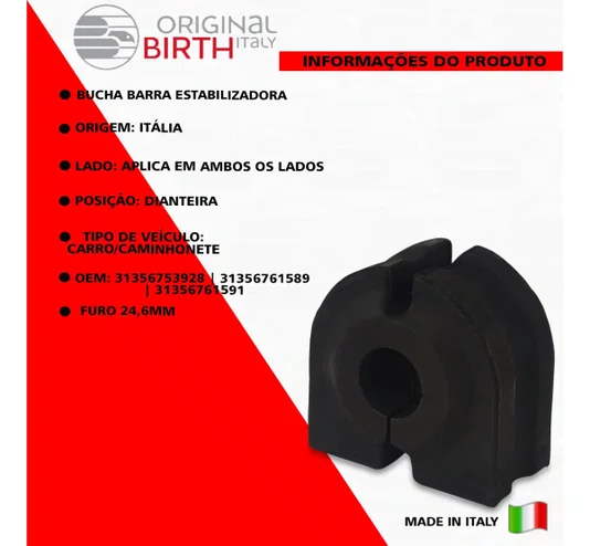 Bucha Barra Estabilizadora Dianteira BMW