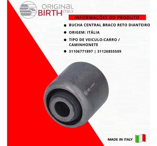 Bucha Central Braco Reto Dianteiro Bmw