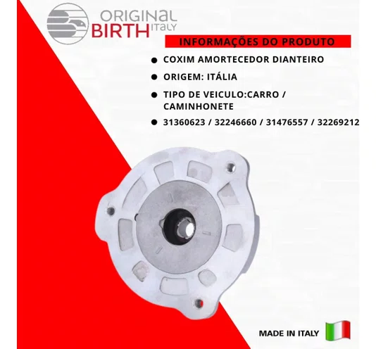 Coxim Amortecedor Dianteiro Volvo