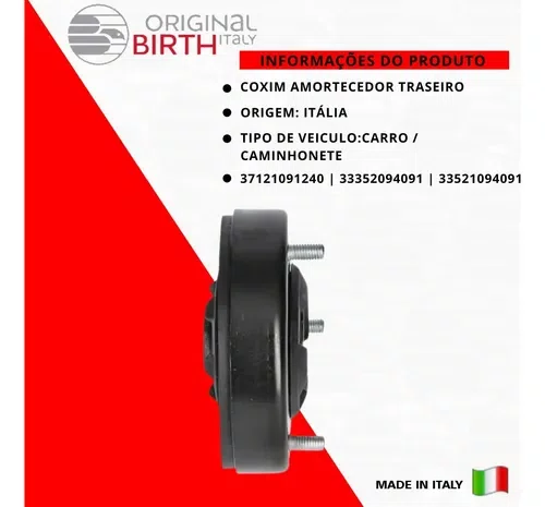 Coxim Amortecedor Traseiro Bmw