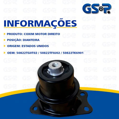 Coxim do Motor Lado Direito Honda Fit / City