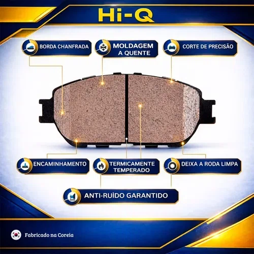 Pastilha Freio Dianteira Kia Hyundai