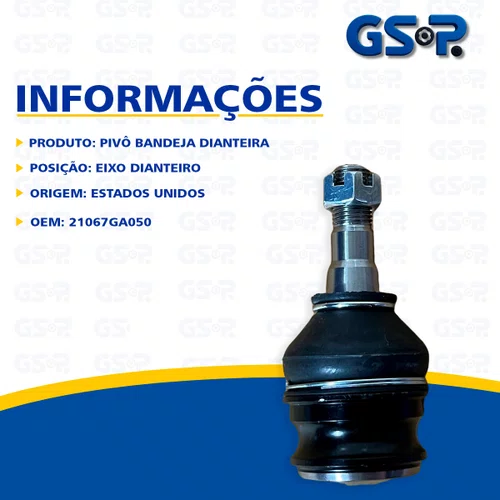 Pivô Bandeja Dianteira Subaru