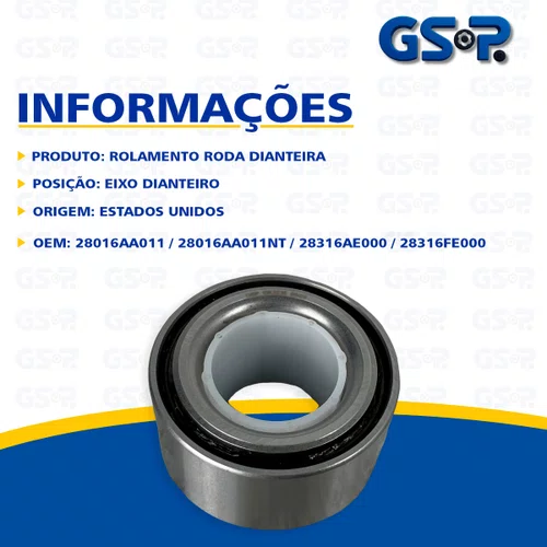 Rolamento Roda Dianteira Subaru