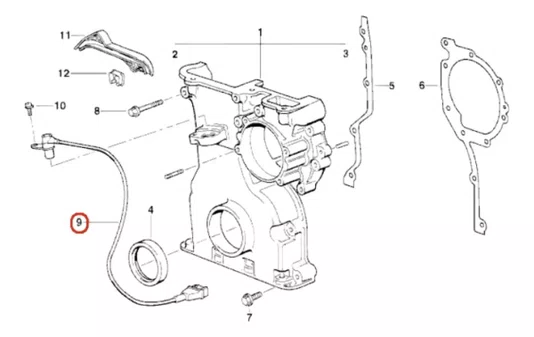 Sensor De Rotação BMW