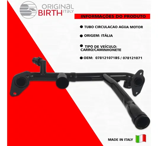 Tubo Cano De Agua Audi e Volkswagen
