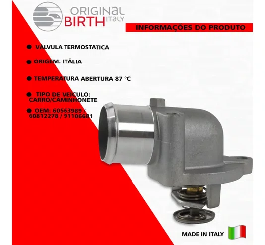 Válvula Termostática Alfa Romeo