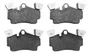 Pastilhas Freio Traseira Audi Q7 4.2 Fsi Quattro 2006 A 2010