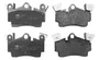 Pastilhas Freio Traseira Audi Q7 4.2 Fsi Quattro 2006 A 2010
